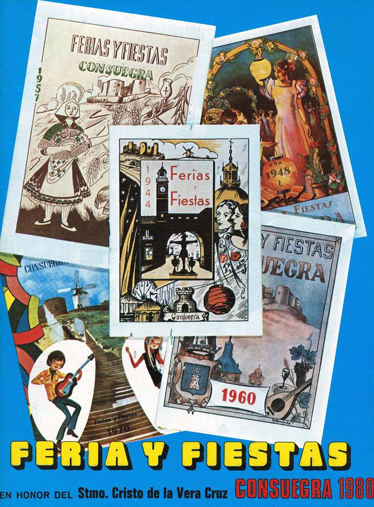 Fiestas patronales en honor al Santísimo Cristo de la Veracruz 1980 Consuegra